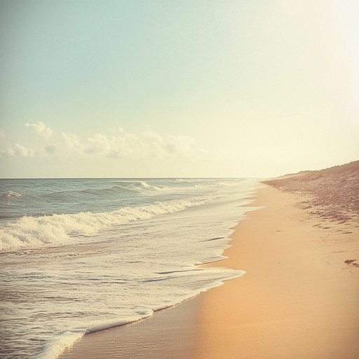 A nostalgic and ethereal dream pop instrumental that transports listeners to the golden days of summer. Gentle guitar strumming and lush synths create a serene and reflective atmosphere, perfect for reminiscing about warm, carefree moments by the beach. The melody is mellifluous and wistful, invoking a deep sense of longing and comfort, enveloping the listener in a beautifully blurry, yet familiar, soundscape.