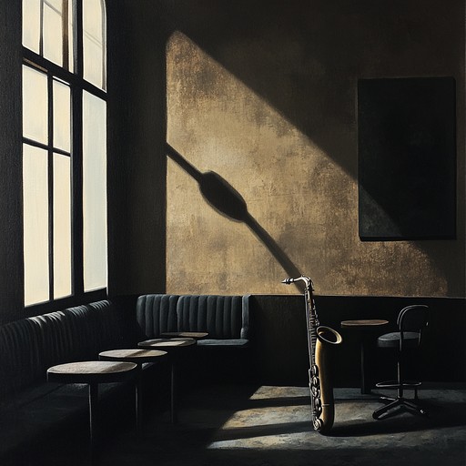 An instrumental piece combining haunting melodies with lounge jazz, creating an unnerving atmosphere reminiscent of a deserted midnight bar. Featuring subtle dissonances and eerie harmonies set against smooth jazz rhythms, it evokes unease beneath sophistication.