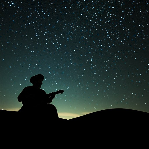 A touching instrumental piece that weaves middle eastern scales and rhythms, evoking nostalgia and deep emotion, as the oud gently narrates tales of love and longing under the starlit desert sky.