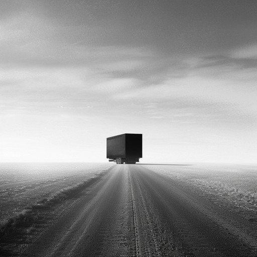 The sound of a large crane and other heavy machinery unloading construction materials at a busy work site. The clanking of metal, roaring engines, and beeping vehicles create an industrial atmosphere.