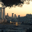 evocative trumpet melodies haunt ancient landscapes