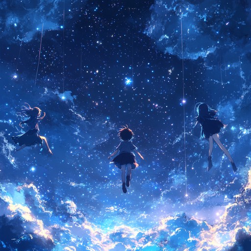 A tranquil and ethereal instrumental track that features enchanting anime melodies, transporting listeners to a celestial dreamscape. The serene instrumentation combined with otherworldly ambiance evokes a sense of peace and wonder.