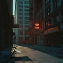 shadowy synths evoke 80s darkwave urban alley atmosphere