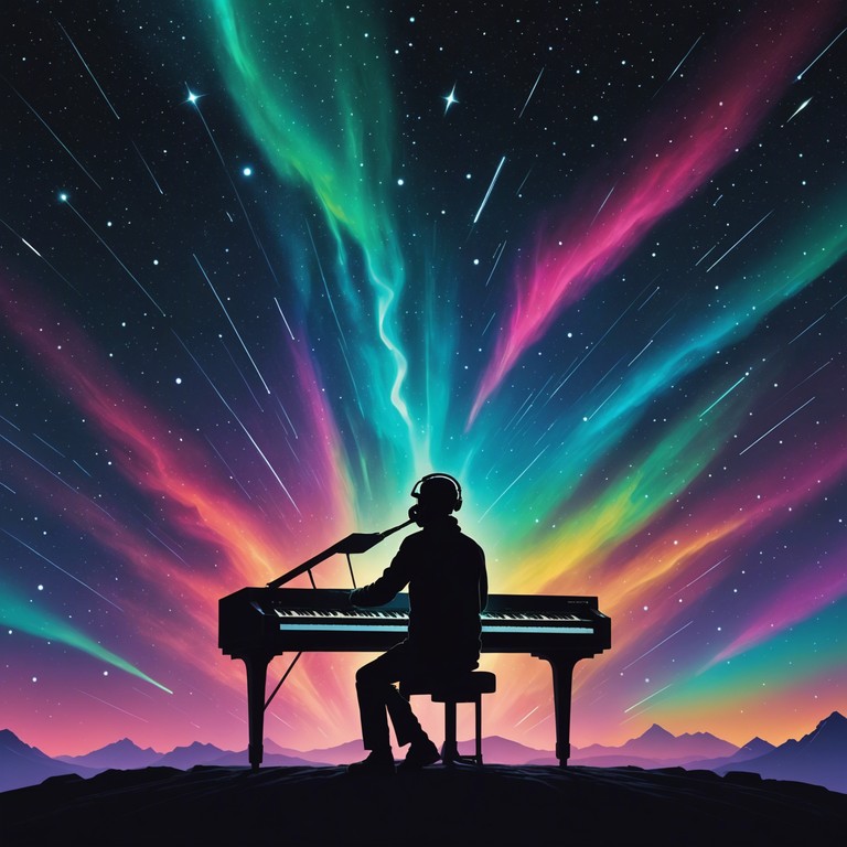 Embracing both the grandeur of a symphony and the limitless possibilities of electronic music, galactic dream overture crafts an auditory journey through the cosmos, leveraging lush strings against a backdrop of synthesized textures that replicate the mysteriously beautiful chaos of the universe.