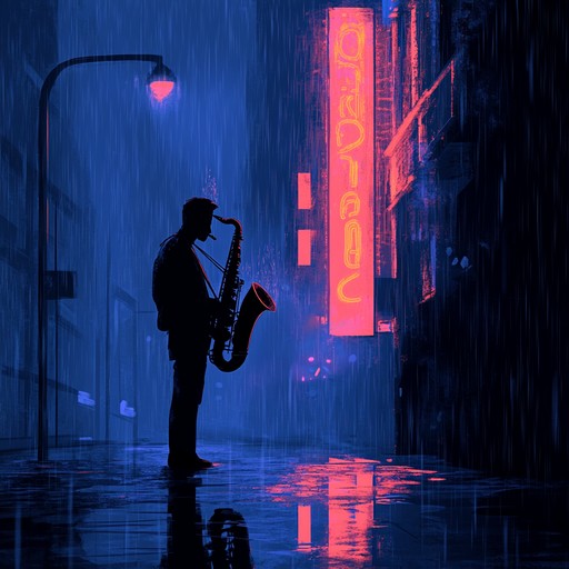 A fusion of ambient textures and smooth saxophone lines that paints the loneliness and mystery of the city at night, inviting listeners to wander through sonic shadows.