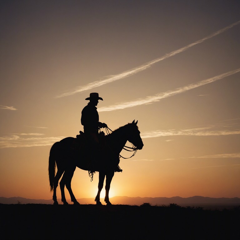 As the steel guitar strings echo like a nostalgic hymn, the piece carries listeners across vast open fields under an expansive sky. The track weaves the stories of lingering sunsets and quiet small town life pervasive in the american spirit. Yet, it also captures the profound solitude and hearty resilience that define rural living, inviting a contemplative mood intertwined with a sense of boundless possibilities.