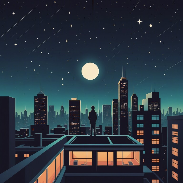 Immerse yourself in the depths of the night where the rhythm of the city meets the pulse of mystery, styled with smooth electric piano melodies that craft a compelling narrative of sound and emotion.