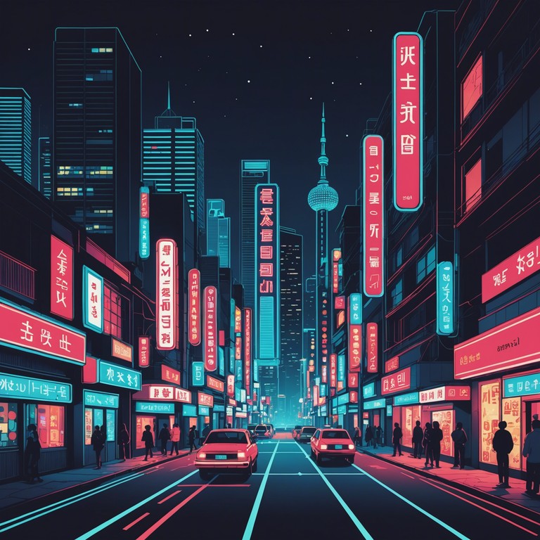 This track manifests a vibrant journey through seoul's neon lit streets, blending traditional korean instruments with hyper modern synth patterns to create a chaotic yet harmonious sound. The composition starts with a calm, traditional gayageum playing solo, which gradually merges into an intense, cluttered electronic surge, symbolizing the beautiful chaos of urban life in korea.