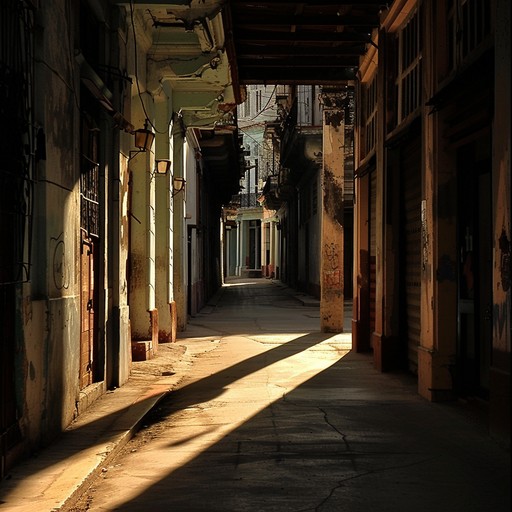 Embark on a journey through the shadowy corners of havana, where traditional afro cuban percussion intertwines with eerie melodies, invoking a deep sense of mystery and intrigue.