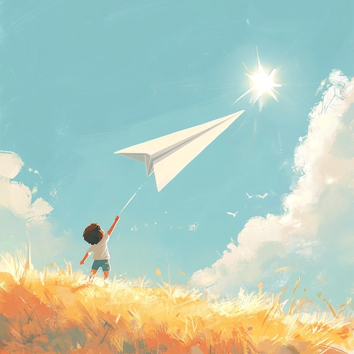 An instrumental piece that captures the innocence and wonder of childhood, featuring a soft melody that evokes memories of sunny days spent flying paper airplanes and exploring the world with wide eyed curiosity.