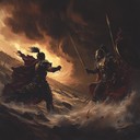 majestic orchestral warfare evoking epic historical clashes