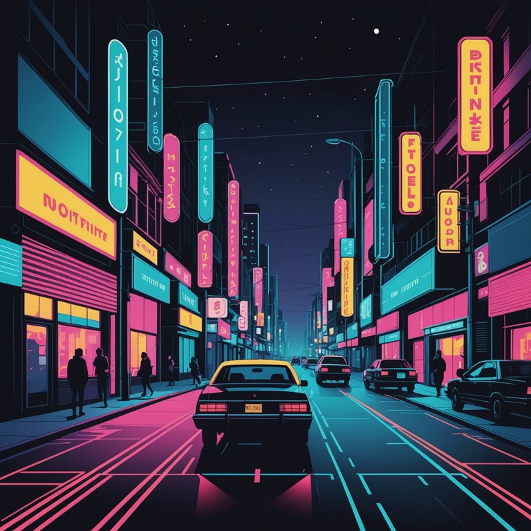 This track brings the essence of dreamlike serenity meshed with the rhythmic grooves of jack swing. Infused with airy synth pads and a bouncy bassline, the composition wanders through vibrant city nights filled with hope and youthful exuberance. The music creates an uplifting atmosphere that captures the feeling of walking through neon lit streets with a carefree heart.