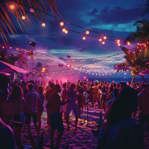 An upbeat and electrifying track designed for vibrant summer parties. With pulsating rhythms and captivating synth lines, this song evokes the feeling of dancing under neon lights on a warm beach night. Perfect for creating unforgettable moments.