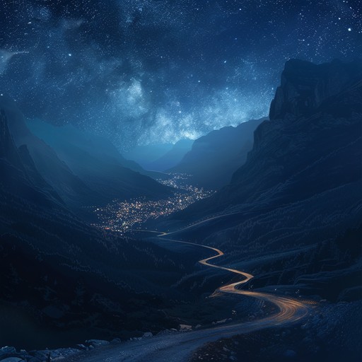 As you listen, imagine navigating a winding mountain road under a starlit sky, with each beat propelling you forward into the unknown, the lights of the city twinkling in the distance like stars on the horizon.