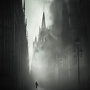 eerie gothic vibes, haunting and mesmerizing, perfect ambiance.