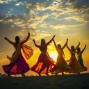 lively bhangra rhythms that inspire joyful dance and cheerful moods.