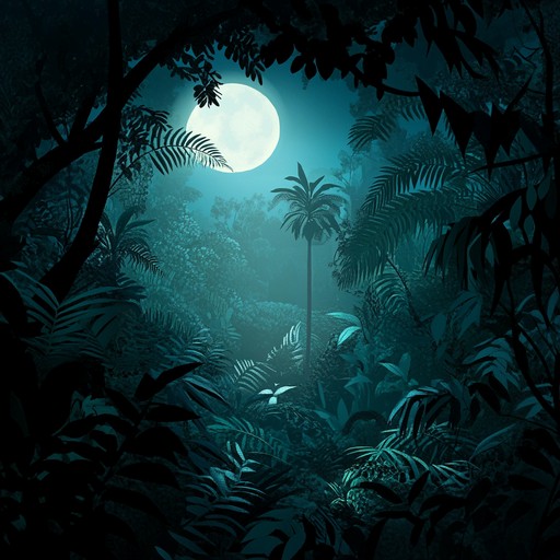 A high energy piece blending jungle and electronic elements to create a gripping, tension filled atmosphere as if being pursued through a dark, lush landscape.