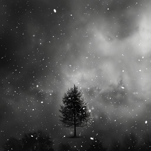 This sparse instrumental piece evokes the serene beauty of a quiet winter day, with delicate, crystalline tones that mimic the gentle falling of snowflakes. The minimalistic arrangement creates a sense of space and tranquility, allowing the listener to immerse themselves in the peaceful ambiance of a snow-covered landscape.