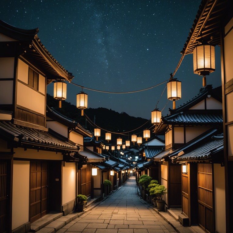 Purposely crafted for nighttime wind downs, this koto based ambient track uses the peacefulness of kyoto's evening ambiance, combined with soft nursery elements, to transport listeners to a state of calm and tranquility, ideal for lulling children and adults alike.