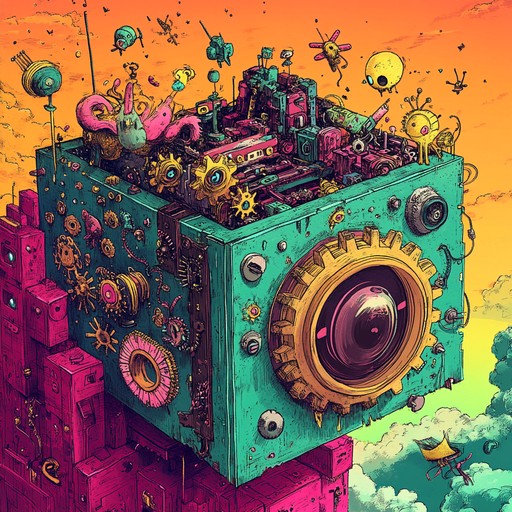 A light hearted instrumental rap track featuring playful music box melodies and quirky rhythms, evoking a whimsical and fun atmosphere.