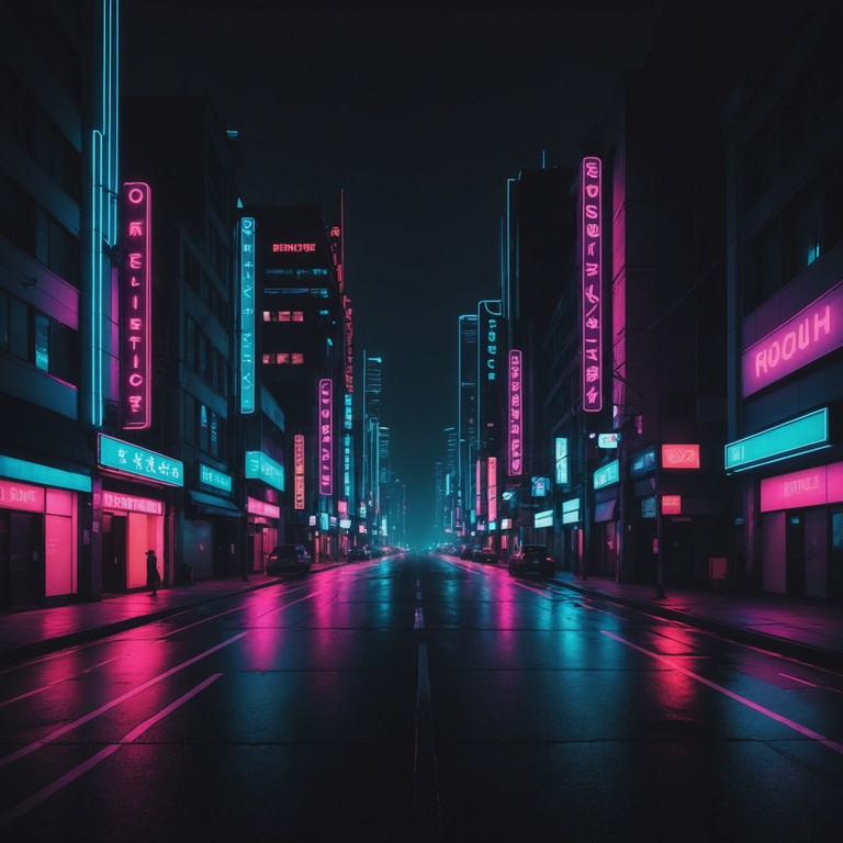 This track captures the essence of a late night drive through a city bathed in neon lights, with smooth, seductive phonk beats providing a sultry backdrop. The soundscape is rich with a deep bassline and rhythmic snaps that emulate the clicking of turn signals or the distant beat of a club down the street.