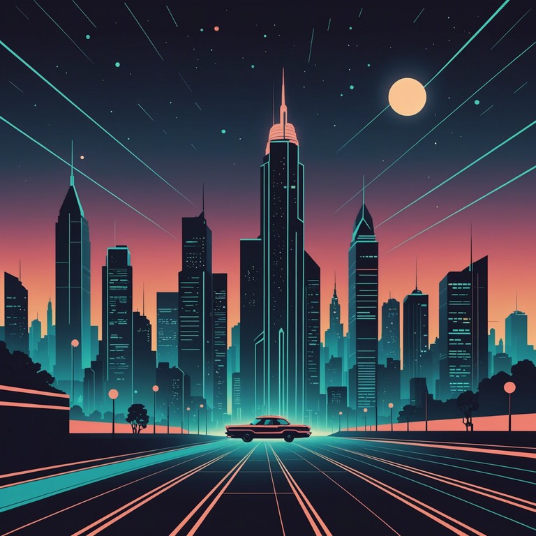 This track melds the warmth of vintage 50s music with chilly, cutting edge electronic synths, crafting a bridge across decades through music. It's like walking in a dream where time periods converge, creating a lush, emotive, and multi era experience.