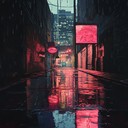 layered beats evoking melancholic urban street tales