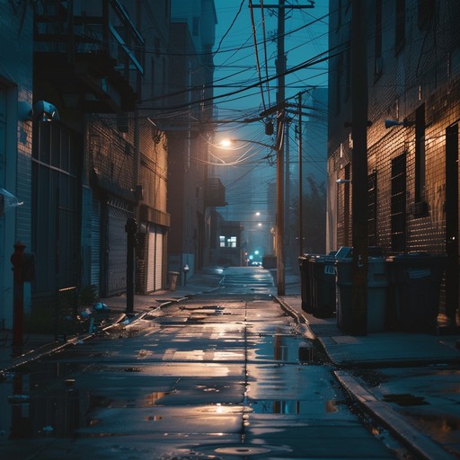 This instrumental features intense hip hop beats combined with dramatic orchestral elements, creating a powerful and evocative urban soundscape that captures the essence of the city. Its dynamic rhythms drive the narrative, portraying the struggle and triumph of city life.