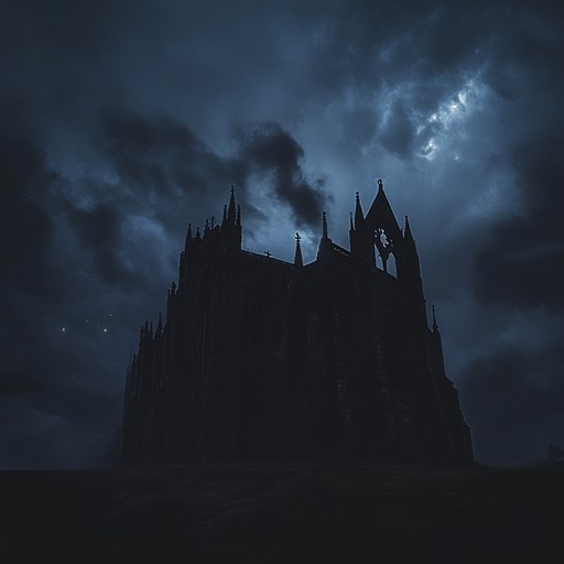 An evocative instrumental piece that weaves haunting melodies with dark atmospheric tones, transporting listeners into the heart of abandoned castles shrouded in mystery and shadow. Layers of echoing guitars and melancholic strings create a tense ambiance, capturing the essence of gothic solitude and foreboding.