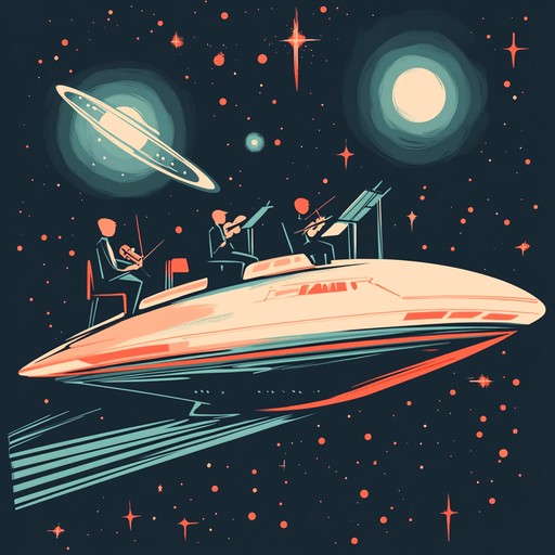 Embark on an intergalactic voyage with infectious bass rhythms and lively brass, making you feel as if you're cruising in a spaceship, exploring distant galaxies. The retro futuristic melodies and dynamic arrangements will keep listeners enthralled in this funky space adventure.