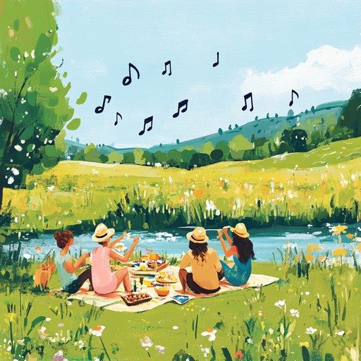 An upbeat instrumental schlager piece featuring cheerful accordion melodies that evoke images of sunny days and happy moments along german rivers, perfect for lifting spirits and bringing a smile.