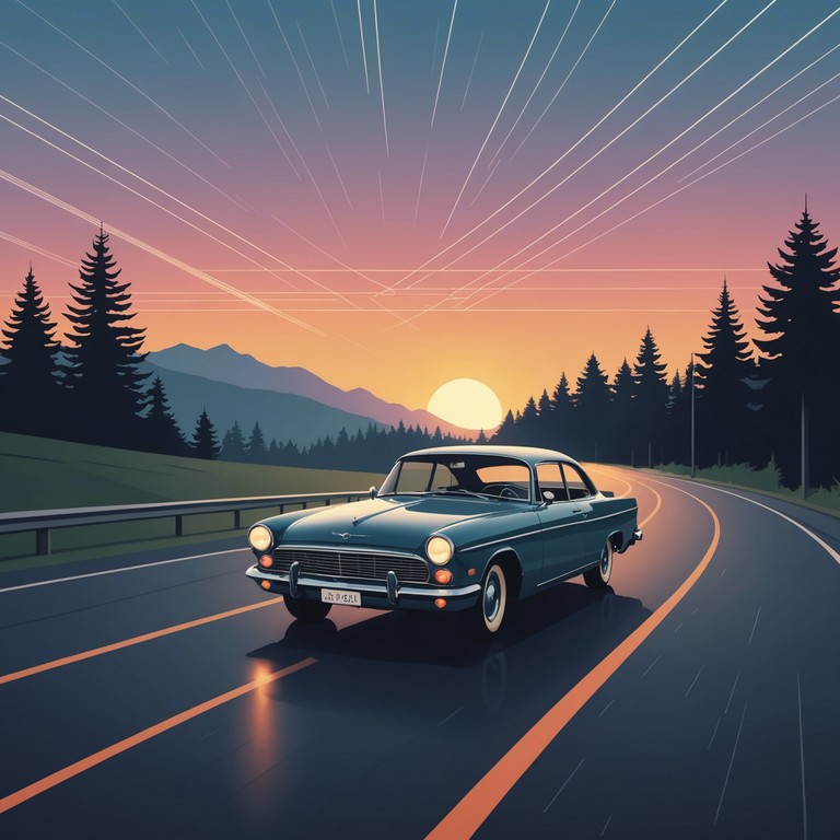 Imagine cruising down an open highway, the early morning sun casting long shadows; this track embodies that sprightly energy of a new day dawning with limitless possibilities.