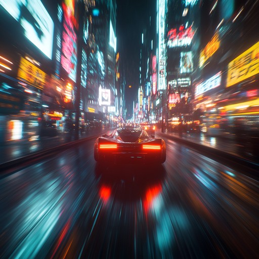 Feel the relentless energy and vibrant pulse of the city at night with a captivating blend of driving beats, synthesizers, and dynamic rhythms. This soundtrack evokes the exhilarating hustle of urban life amid a thrilling midnight chase.