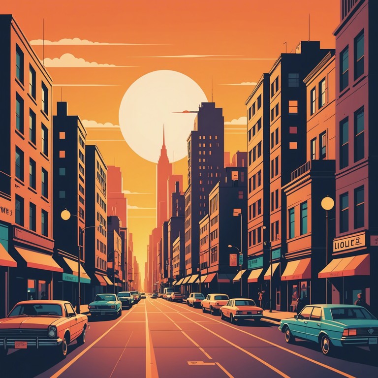 An instrumental track that merges the soul stirring depth of soul music with upbeat pop rock. Perfect for capturing the essence of city life as day turns to night, featuring ambient soundscapes coupled with dynamic guitar riffs.