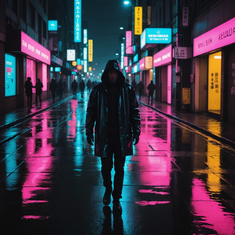 A hauntingly atmospheric track where the neon lights flicker over desolate urban landscapes as gritty beats echo the mysteries of the night. Shadows whisper tales of the hidden side of the city. Evoking a sense of foreboding yet hypnotic allure, this song combines traditional phonk elements with contemporary grit. A chill yet intense exploration of urban nightlife through sound.