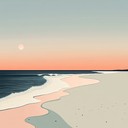 ambient chill track evoking seaside serenity and tranquil moments