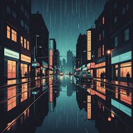 melancholic beats under haunting vocal samples