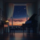solo piano evokes deep reflective solitude.