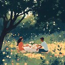 bright, cheerful, playful tune for happy romantic moments