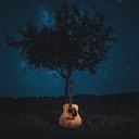 an intimate rock instrumental expressing deep emotions under stars.