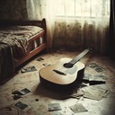 melancholic guitar whispers tales of faded young aspirations