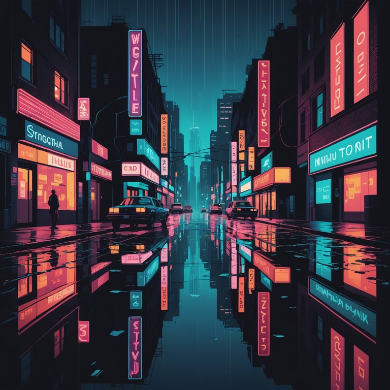 This track embodies the essence of a serene night drive through a bustling city, infused with mellow beats and a deep bass that soothes the soul. The music captures the lively yet tranquil atmosphere of urban exploration under neon lights, invoking a sense of hope and adventure.