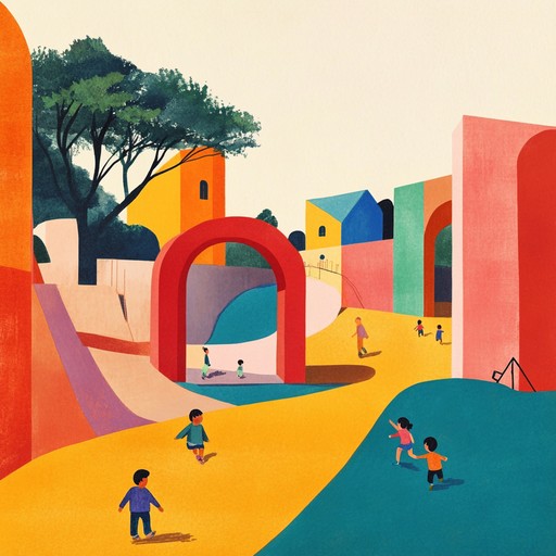 A fusion of vibrant beats and playful melodies that evoke the carefree days of childhood. This instrumental piece radiates joy and energy, making it perfect for uplifting gatherings or playful environments. The arrangement highlights a whimsical mix of electronic and acoustic elements, creating a bouncy and infectious rhythm that captures the essence of playful delight.