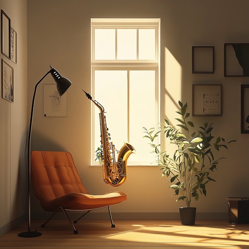 Immerse yourself in the relaxing sounds of this mellow swing jazz track, perfect for peaceful and intimate settings. The subtle interplay of saxophone and soft percussion creates a warm, nostalgic feeling.