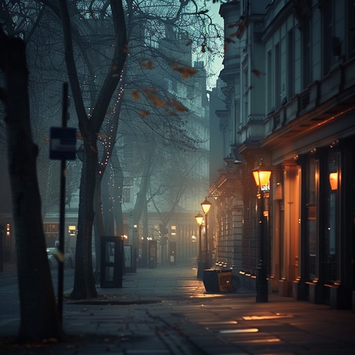 A mellow, soulful journey through the nighttime city streets, where the cool evening breeze harmonizes with soft jazz melodies and rich saxophone tones, creating a comforting embrace of sound. The gentle rhythms and soothing harmonies evoke a sense of peace and reflection, perfect for unwinding after a long day.