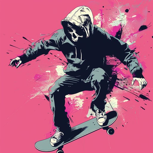 This high-energy punk song features fast, aggressive drumming, distorted power chords on electric guitar, and a driving bassline. The track evokes the raw, rebellious spirit of skate punk culture, with a relentless tempo that never lets up. Perfect for adrenaline-fueled skate sessions or mosh pits.