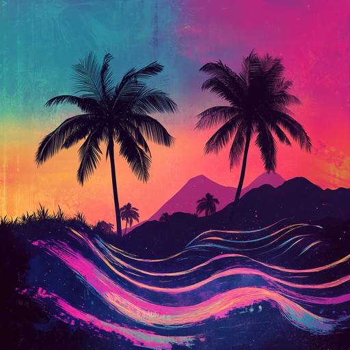 A joyful instrumental synthpop track that combines nostalgic 80s synth melodies with upbeat rhythms inspired by tropical dance music. Featuring shimmering synth leads and pulsating bass, the song invites listeners to dance under the glow of neon lights and embrace the carefree spirit of summer nights.