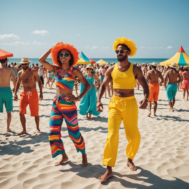 This track is an energetic exploration that combines the soulful elements of funk with the unexpected and whimsical sounds of exotic instruments, taking the listener on a cultural quest that feels like dancing through a lively, tropical festival.