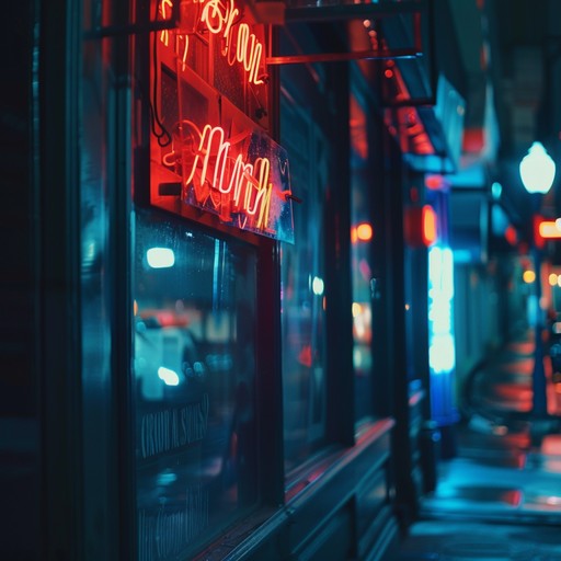 Imagine a sonic journey through the bustling metropolis of tomorrow, where the glow of neon signs is matched by the vibrant energy of powering synths and the constant pulse of bass. It's an exhilarating audio panorama that captures the essence of night in the hyper modern city.