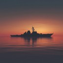 a relaxing instrumental inspired by russian navy's tranquil moments